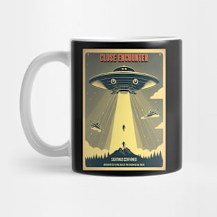 ufo encounter Mug